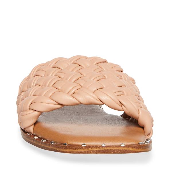 Sandalias Steve Madden Santina Natural Feminino Bege | SM-893DX