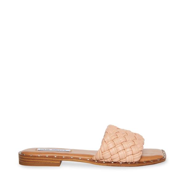 Sandalias Steve Madden Santina Natural Feminino Bege | SM-893DX