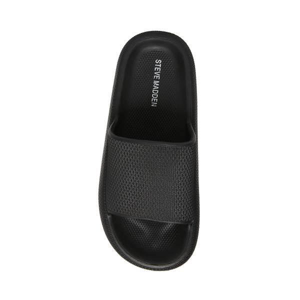 Sandalias Steve Madden Scuba Feminino Pretas | SM-247ME