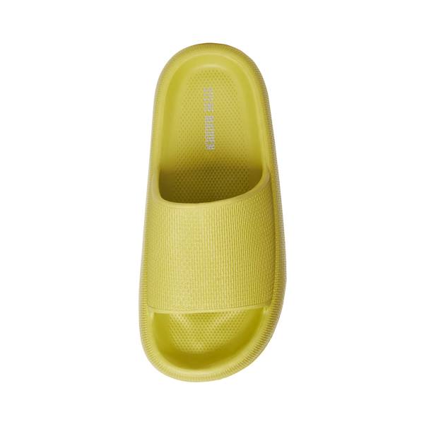 Sandalias Steve Madden Scuba Lime Feminino Luz Verdes | SM-870KM