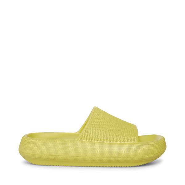 Sandalias Steve Madden Scuba Lime Feminino Luz Verdes | SM-870KM