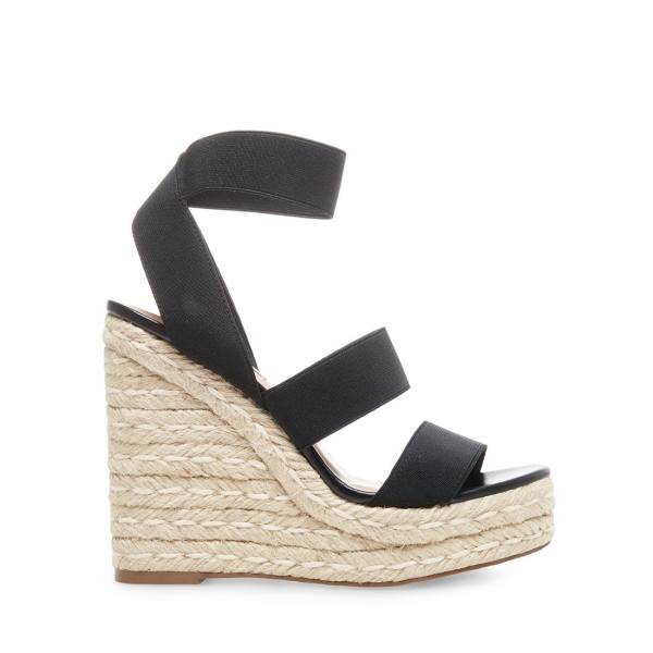 Sandalias Steve Madden Shimmy Feminino Pretas | SM-376IK