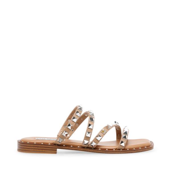 Sandalias Steve Madden Skyler Tan Feminino Marrom | SM-610EL