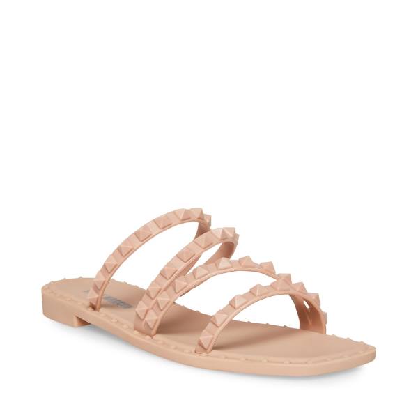 Sandalias Steve Madden Skyler-j Blush Feminino Rosa | SM-963ZC