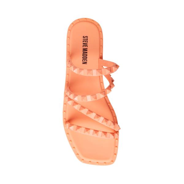 Sandalias Steve Madden Skyler-j Feminino Laranja | SM-024NI