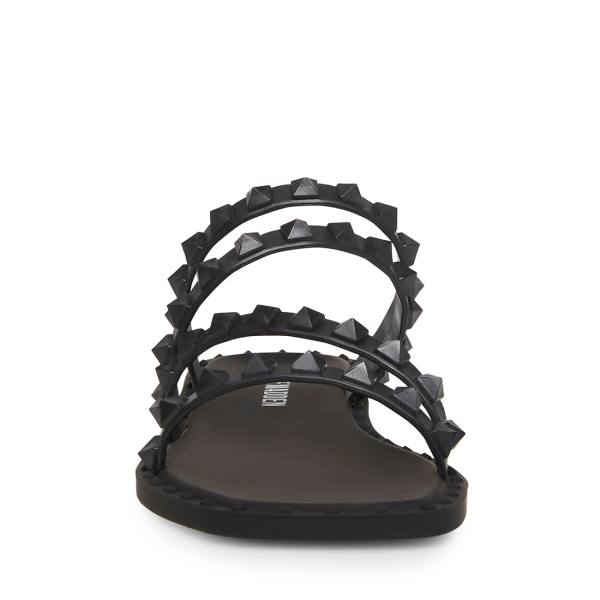 Sandalias Steve Madden Skyler-j Feminino Pretas | SM-265IX