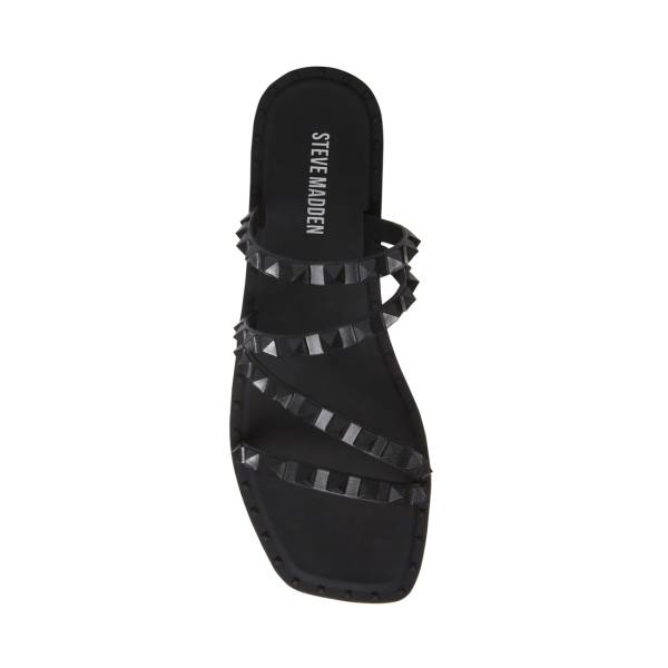 Sandalias Steve Madden Skyler-j Feminino Pretas | SM-265IX