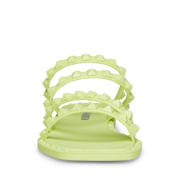 Sandalias Steve Madden Skyler-j Lime Feminino Luz Verdes | SM-106JK