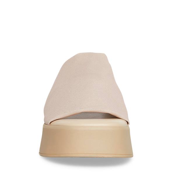 Sandalias Steve Madden Slinky30 Tan Feminino Marrom | SM-209AJ