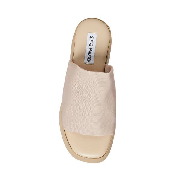 Sandalias Steve Madden Slinky30 Tan Feminino Marrom | SM-209AJ