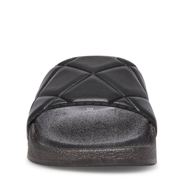 Sandalias Steve Madden Squishy Feminino Pretas | SM-345MU