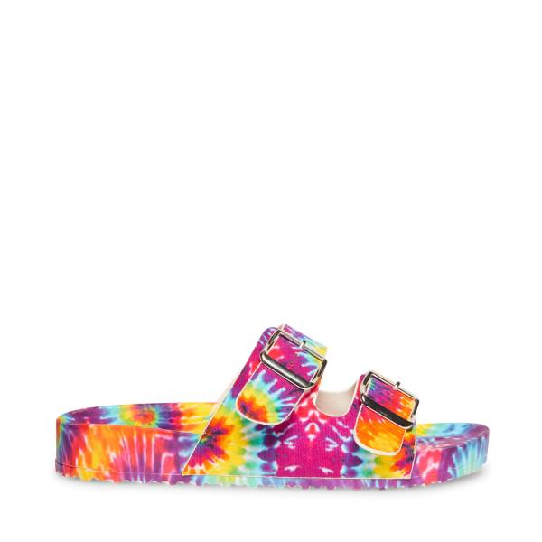 Sandalias Steve Madden Teddy-t Bright Feminino Luz Multicoloridas | SM-784ZY