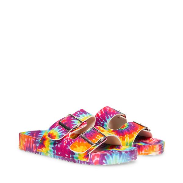 Sandalias Steve Madden Teddy-t Bright Feminino Luz Multicoloridas | SM-784ZY