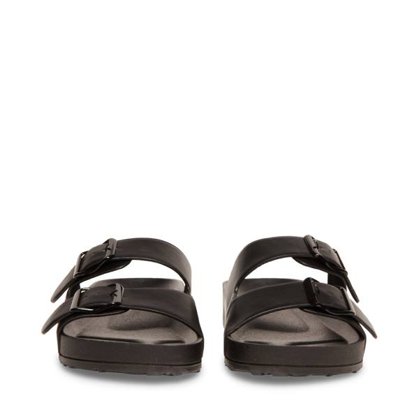 Sandalias Steve Madden Teddy-t Feminino Pretas | SM-562HV