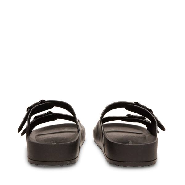 Sandalias Steve Madden Teddy-t Feminino Pretas | SM-562HV