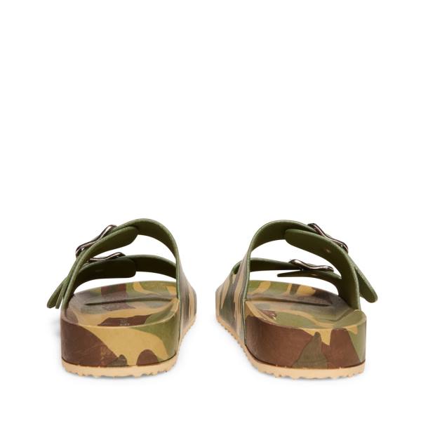 Sandalias Steve Madden Teddy-t Feminino Camouflage | SM-936RK