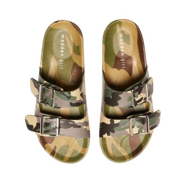 Sandalias Steve Madden Teddy-t Feminino Camouflage | SM-936RK