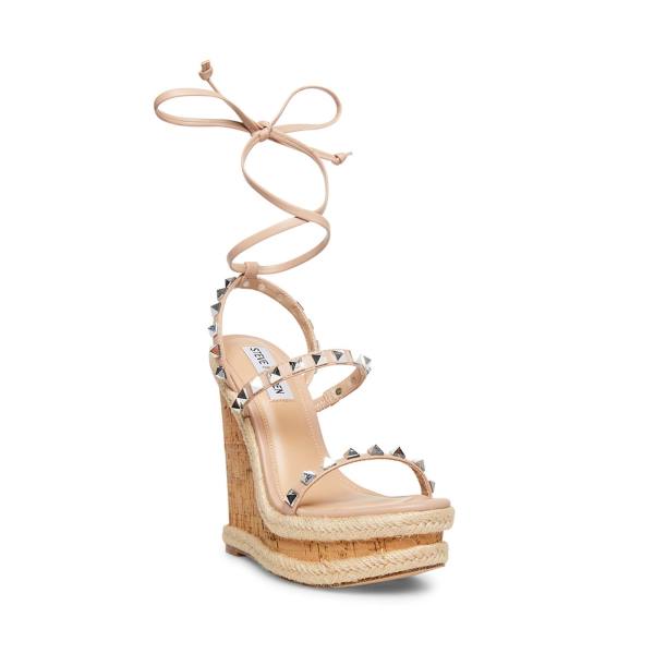 Sandalias Steve Madden Tinsley Blush Feminino Rosa Multicoloridas | SM-418WQ