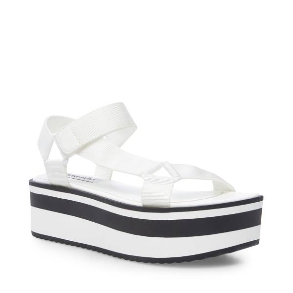 Sandalias Steve Madden Toni Feminino Branco | SM-310NW