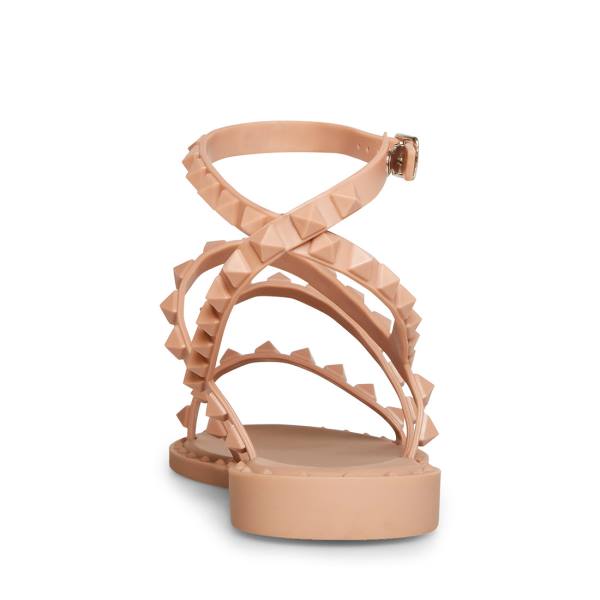 Sandalias Steve Madden Travel-j Blush Feminino Rosa | SM-145LD