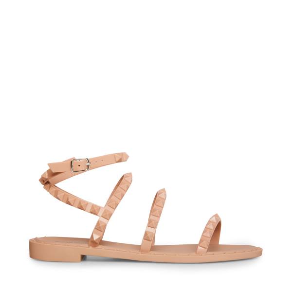 Sandalias Steve Madden Travel-j Blush Feminino Rosa | SM-145LD