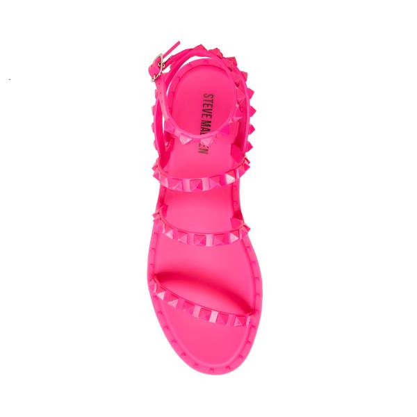 Sandalias Steve Madden Travel-j Feminino Rosa | SM-962JX