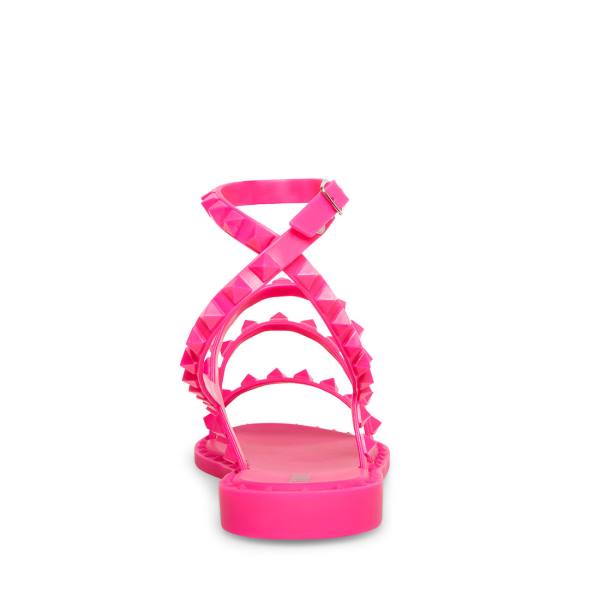 Sandalias Steve Madden Travel-j Feminino Rosa | SM-962JX