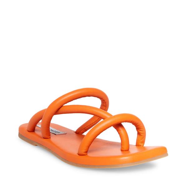 Sandalias Steve Madden Tropic Feminino Laranja | SM-350OR