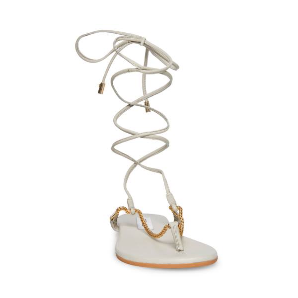 Sandalias Steve Madden Tyra Bone Feminino Bege | SM-436DR