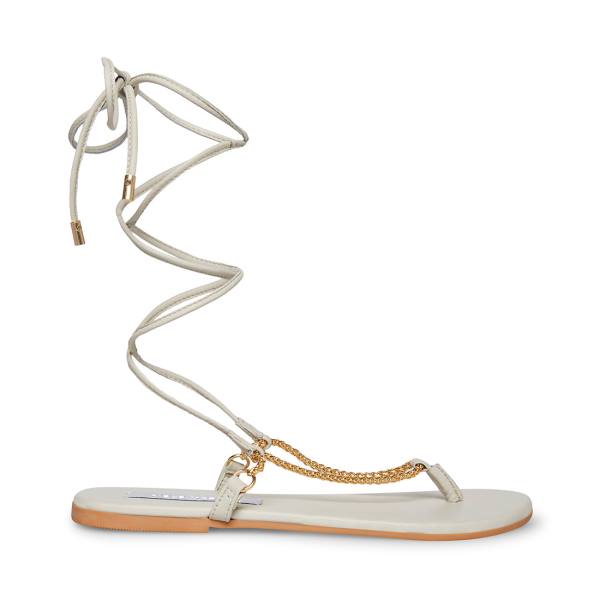 Sandalias Steve Madden Tyra Bone Feminino Bege | SM-436DR