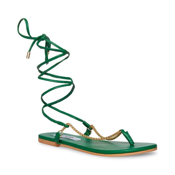 Sandalias Steve Madden Tyra Feminino Verdes | SM-045SP