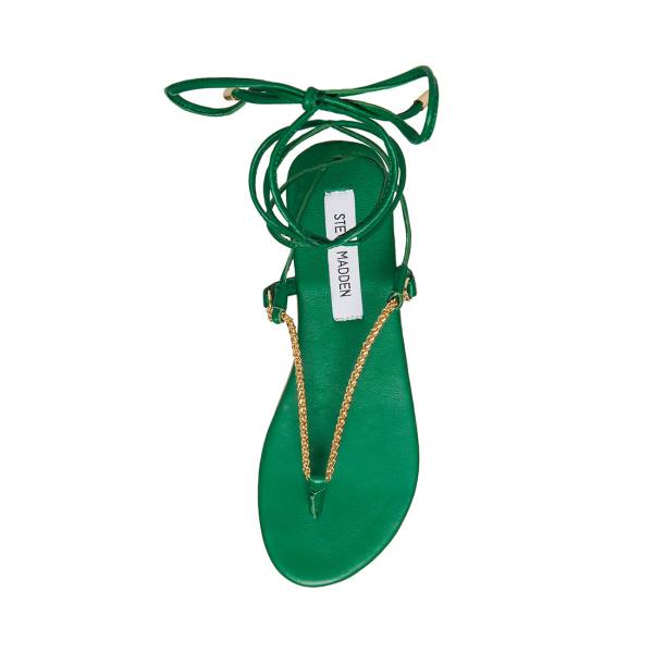 Sandalias Steve Madden Tyra Feminino Verdes | SM-045SP