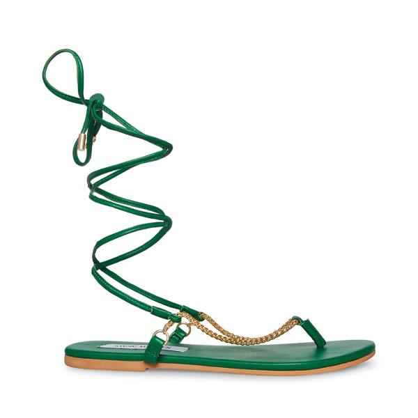 Sandalias Steve Madden Tyra Feminino Verdes | SM-045SP