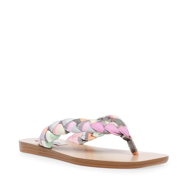 Sandalias Steve Madden Zaidee Feminino Multicoloridas | SM-124FW