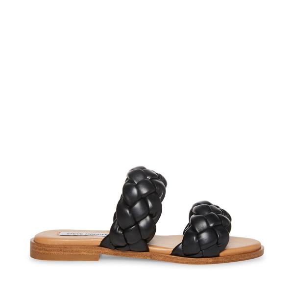 Sandalias Steve Madden Zeren Feminino Pretas | SM-054YZ