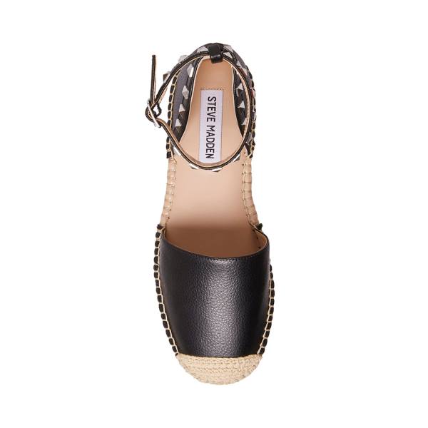 Sapatos Rasos Steve Madden Alissa Feminino Pretas | SM-798BU