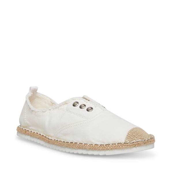 Sapatos Rasos Steve Madden Emely Feminino Branco | SM-549DC