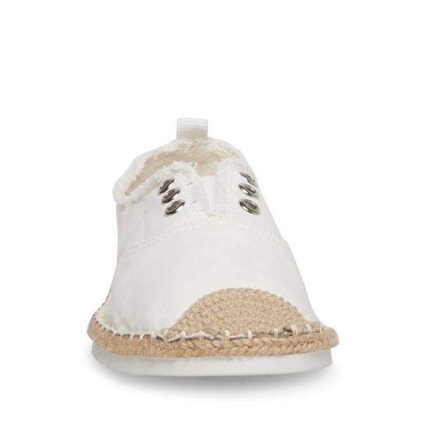 Sapatos Rasos Steve Madden Emely Feminino Branco | SM-549DC