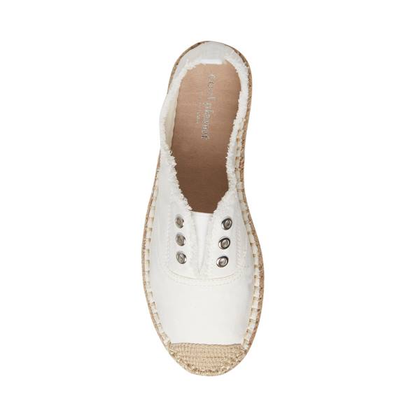 Sapatos Rasos Steve Madden Emely Feminino Branco | SM-549DC