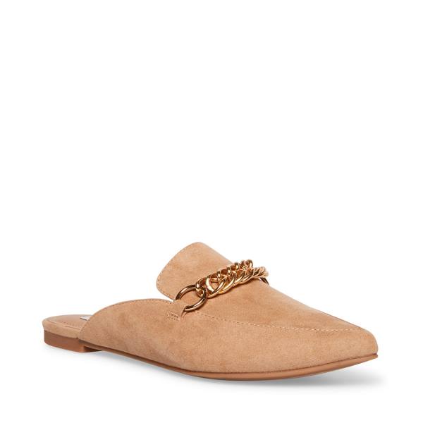 Sapatos Rasos Steve Madden Foreseen Tan Feminino Marrom | SM-576ZL