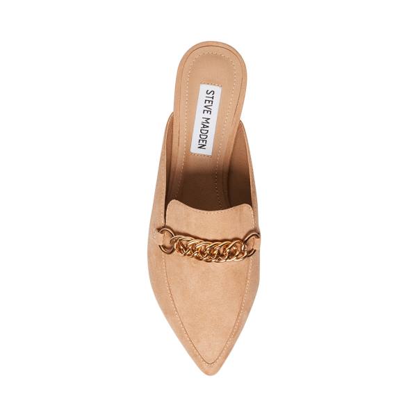 Sapatos Rasos Steve Madden Foreseen Tan Feminino Marrom | SM-576ZL