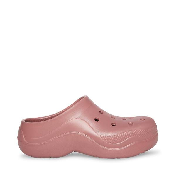 Sapatos Rasos Steve Madden Scuff Mauve Feminino Roxo | SM-697WG