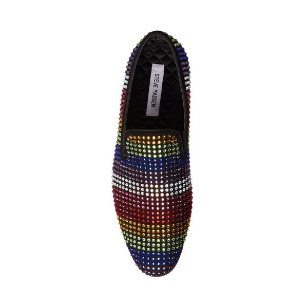 Sapatos Sociais Steve Madden Charmer Rainbow Masculino Multicoloridas | SM-021TL