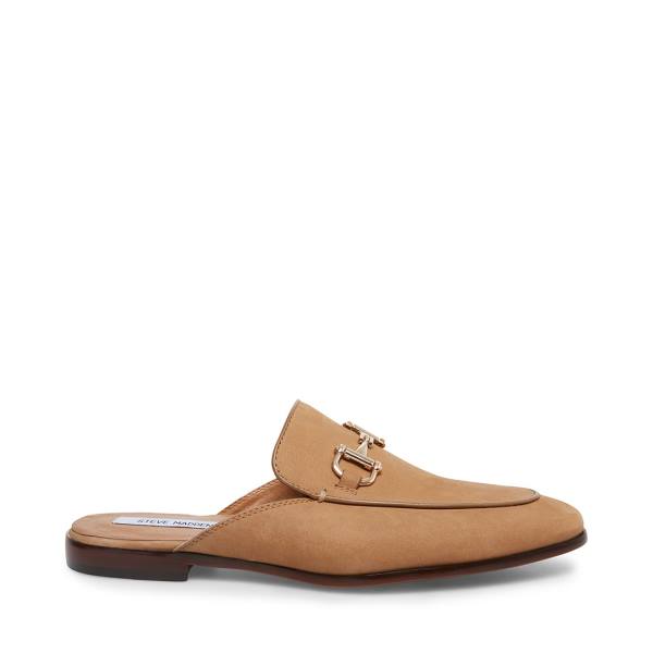 Sapatos Sociais Steve Madden Dazling Camel Nubuck Masculino Marrom | SM-309JQ