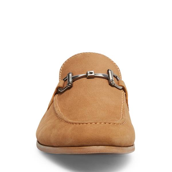 Sapatos Sociais Steve Madden Debinair Tan Nubuck Masculino Marrom | SM-087YS