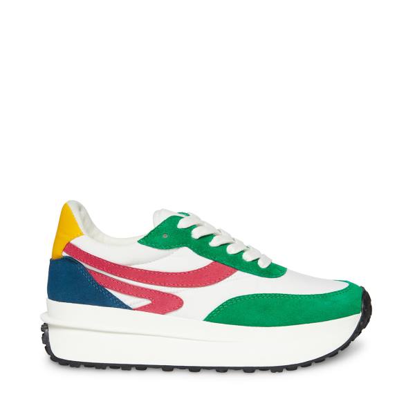 Tenis Steve Madden Actions Feminino Verdes Multicoloridas | SM-672UO