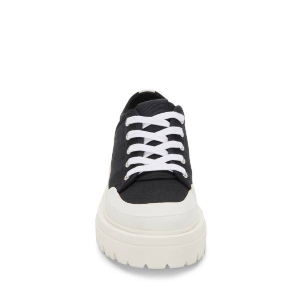 Tenis Steve Madden Avah Lona Feminino Pretas | SM-143OT