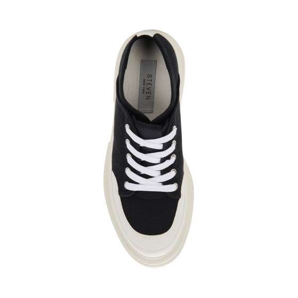 Tenis Steve Madden Avah Lona Feminino Pretas | SM-143OT