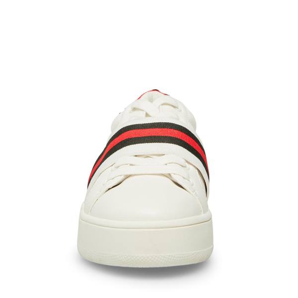 Tenis Steve Madden Becks Feminino Branco Multicoloridas | SM-098ZL