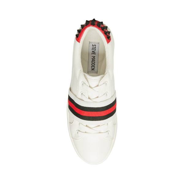 Tenis Steve Madden Becks Feminino Branco Multicoloridas | SM-098ZL